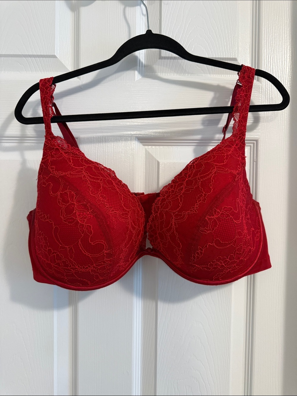 Cacique Red Lace Underwire Bra